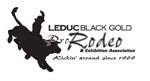 Leduc Black Gold Rodeo Black and White