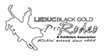 Leduc Black Gold Rodeo Line Drawing