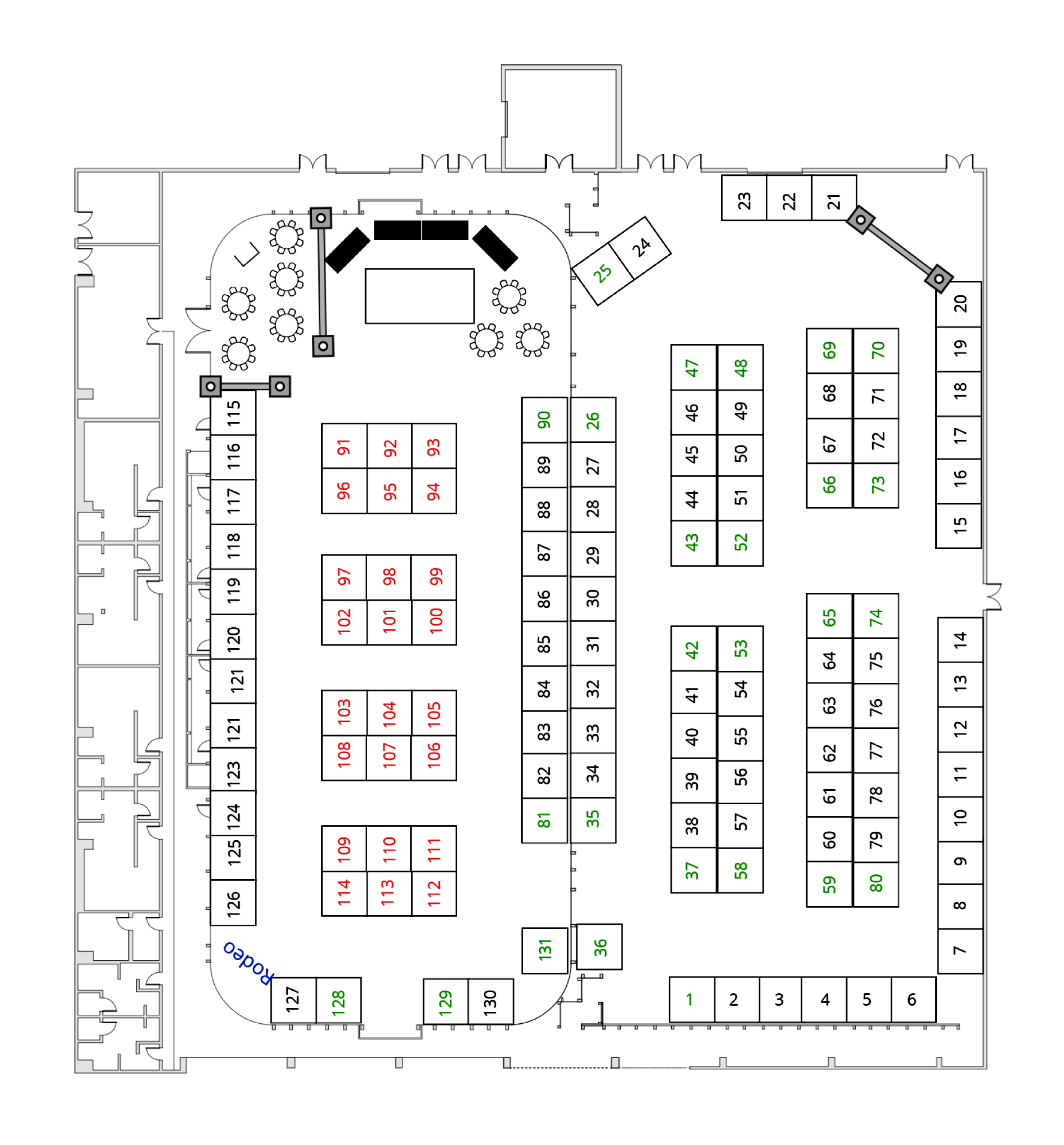 Trade Fair Floorplan