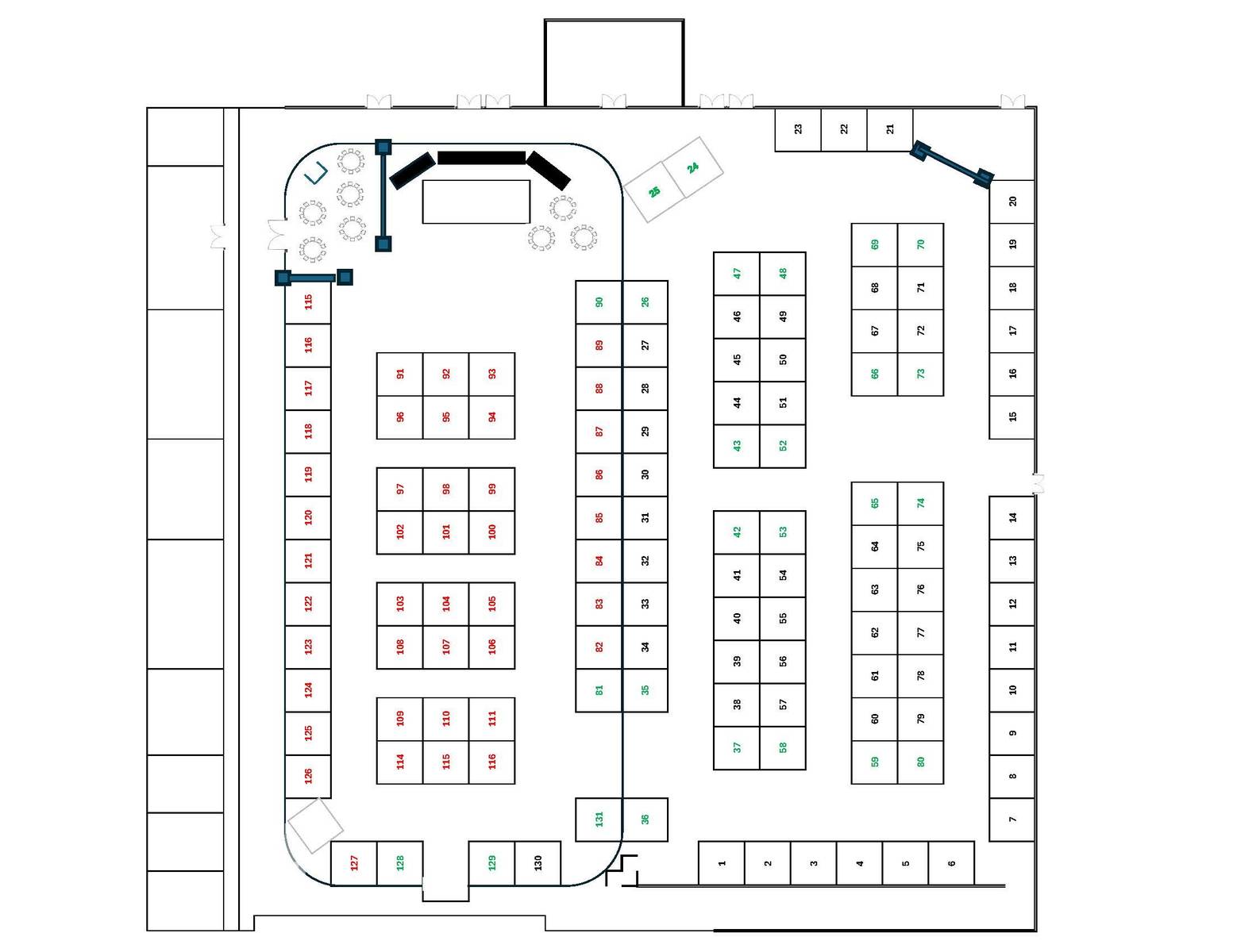 Trade Fair Floorplan
