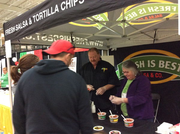 Food kiosks are always a popular feature at the Black Gold Rodeo Trade Fair