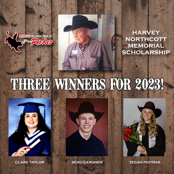 2023 Winners of the Harvey Northcott Memorial Scholarship 2023 Winners of the Harvey Northcott Memorial Scholarship